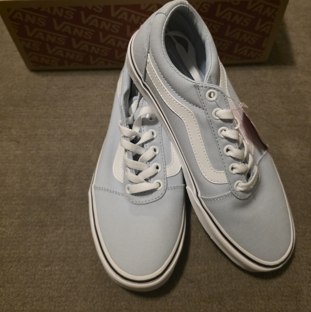Vans Sky Blue Canvas Sneakers